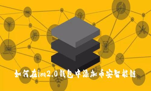 如何在im2.0钱包中添加币安智能链
