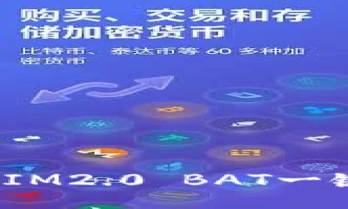 如何使用IM2.0 BAT一键化操作？