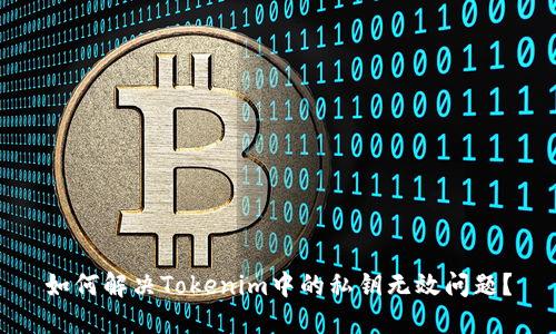 如何解决Tokenim中的私钥无效问题?